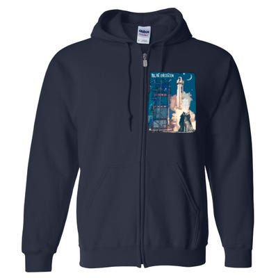 Blue Origin Space Launch Full Zip Hoodie