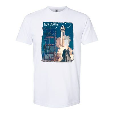 Blue Origin Space Launch Softstyle CVC T-Shirt