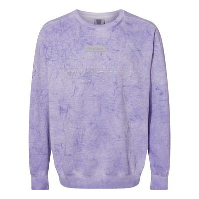 Blue Screen Of Death Windows Colorblast Crewneck Sweatshirt