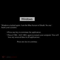 Blue Screen Of Death Windows City Backpack
