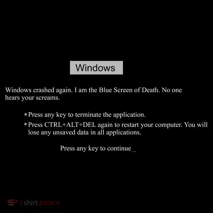 Blue Screen Of Death Windows City Backpack