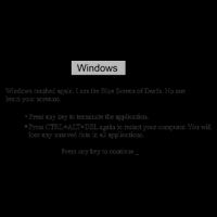 Blue Screen Of Death Windows 16oz Travel Tumbler