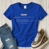 Blue Screen Of Death Windows Womens T-Shirt