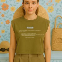 Blue Screen Of Death Windows Garment-Dyed Women's Muscle Tee
