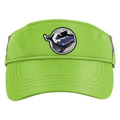 Blue Whale Great Wave Adult Drive Performance Visor