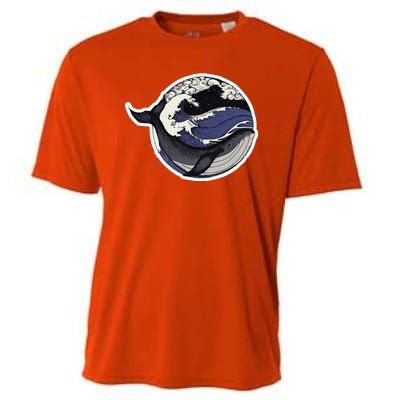 Blue Whale Great Wave Cooling Performance Crew T-Shirt