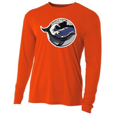 Blue Whale Great Wave Cooling Performance Long Sleeve Crew