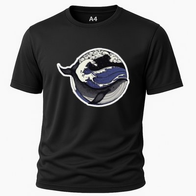 Blue Whale Great Wave Performance Shirt