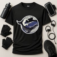 Blue Whale Great Wave Cooling Performance Crew T-Shirt