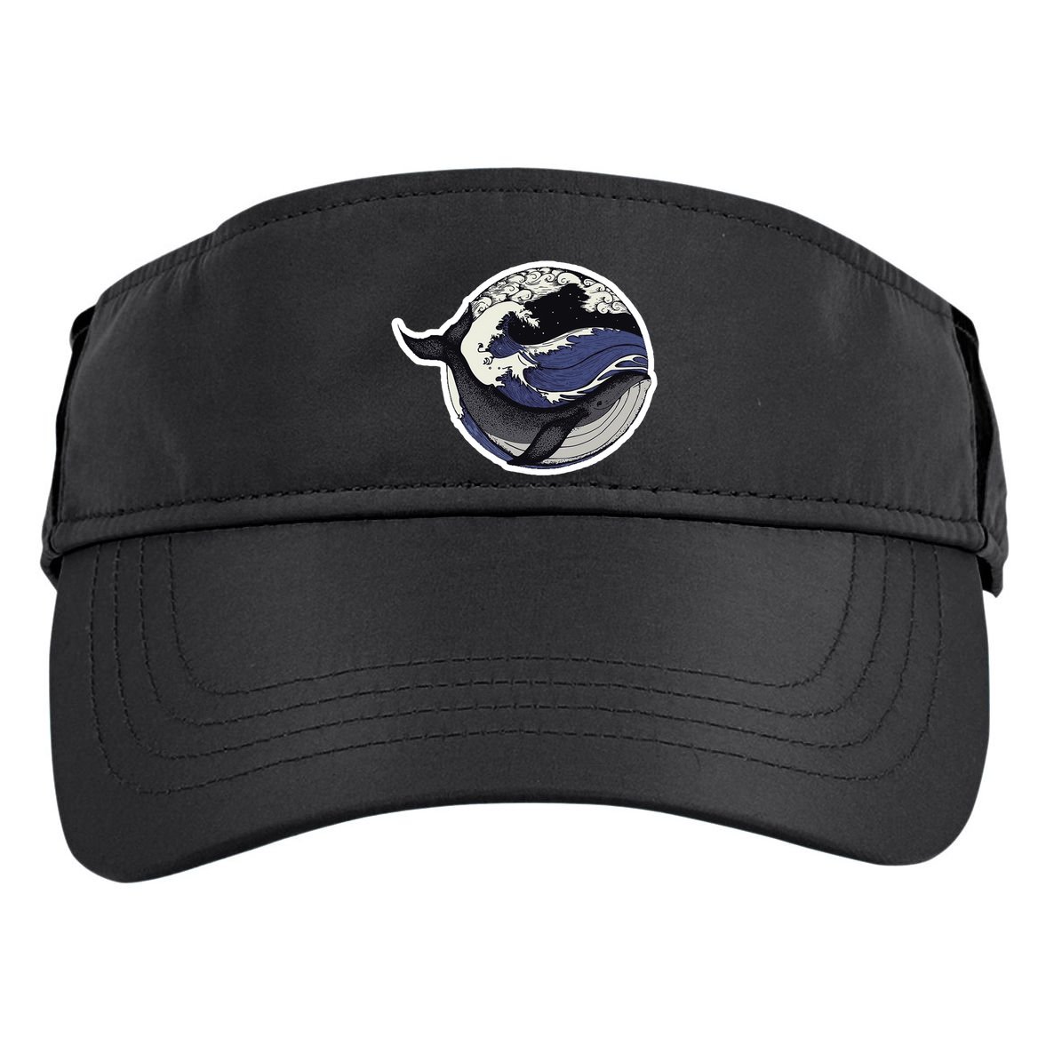Blue Whale Great Wave Adult Drive Performance Visor