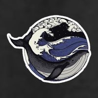 Blue Whale Great Wave Adult Drive Performance Visor