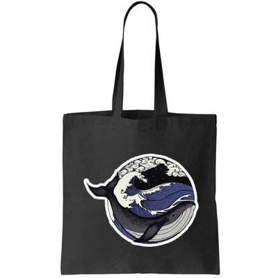 Blue Whale Great Wave Bag