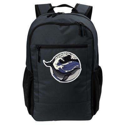 Blue Whale Great Wave Daily Commute Backpack