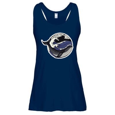 Blue Whale Great Wave Ladies Essential Flowy Tank