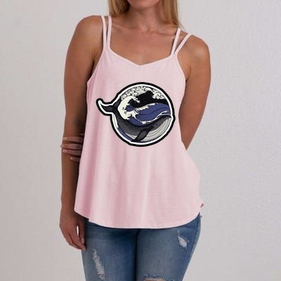 Blue Whale Great Wave Women's Strappy Tank