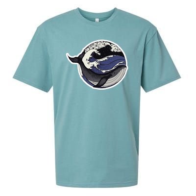 Blue Whale Great Wave Sueded Cloud Jersey T-Shirt