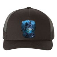 Blue Wolf Yupoong Adult 5-Panel Trucker Hat