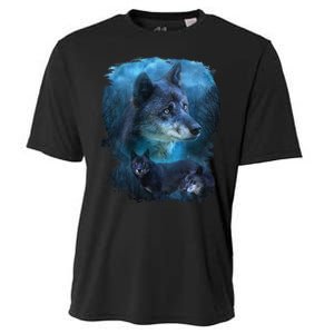 Blue Wolf Cooling Performance Crew T-Shirt