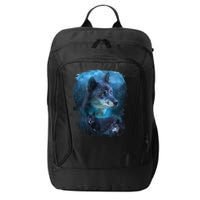 Blue Wolf City Backpack