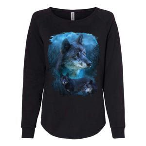 Blue Wolf Womens California Wash Sweatshirt