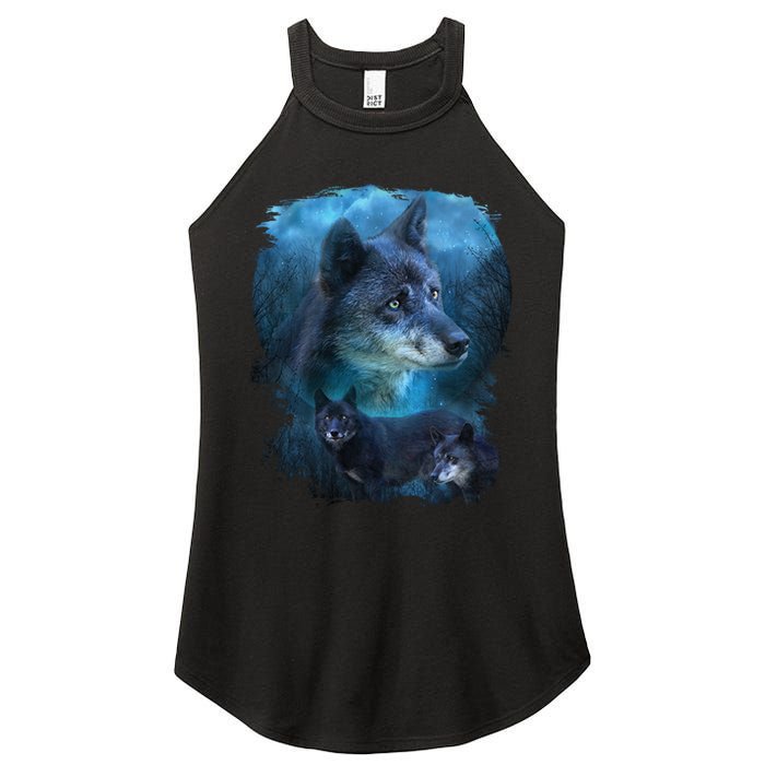 Blue Wolf Women's Perfect Tri Rocker Tank