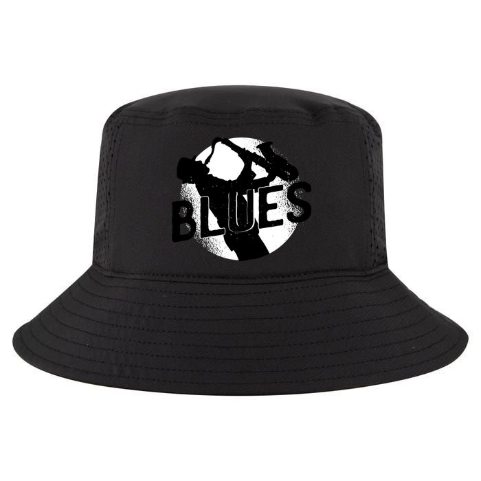 Blues Music Saxophone Cool Comfort Performance Bucket Hat