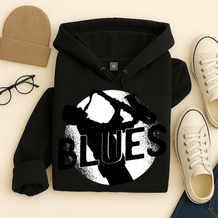 Blues Music Saxophone Hoodie