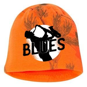 Blues Music Saxophone Kati - Camo Knit Beanie