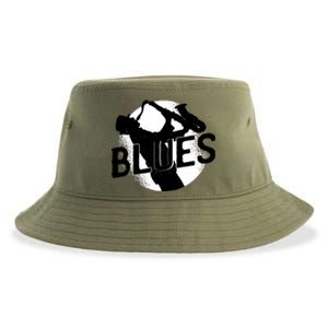 Blues Music Saxophone Sustainable Bucket Hat