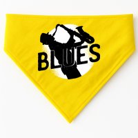 Blues Music Saxophone USA-Made Doggie Bandana