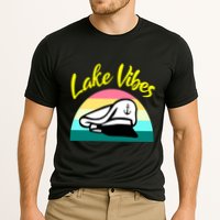 Boat Lake Vibes Boating Cruise Family Squad Funny Gift Cooling Performance Crew T-Shirt