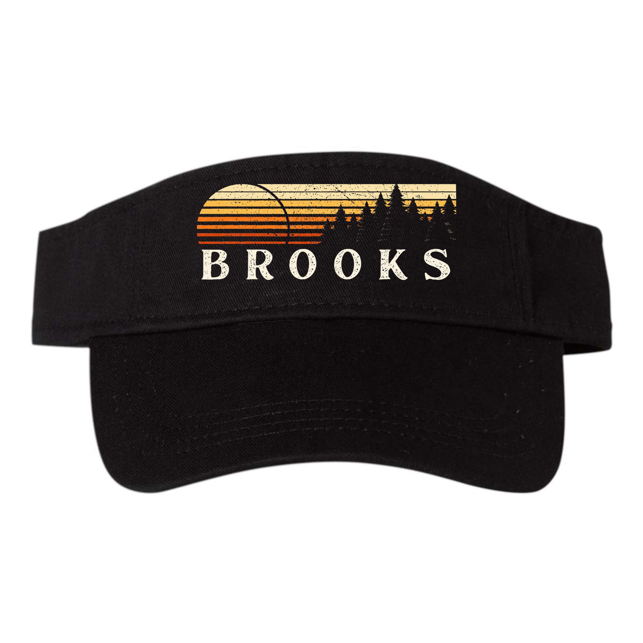Brooks La Vintage Evergreen Sunset Eighties Retro Visor