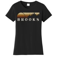 Brooks La Vintage Evergreen Sunset Eighties Retro Women's T-Shirt