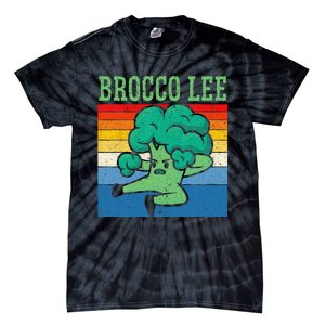 Brocco Lee Vegetable Vegetarian Vegan Broccoli Tie-Dye T-Shirt