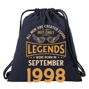 Birthday Legends Were Born In September 1998 Great Gift Drawstring Bag