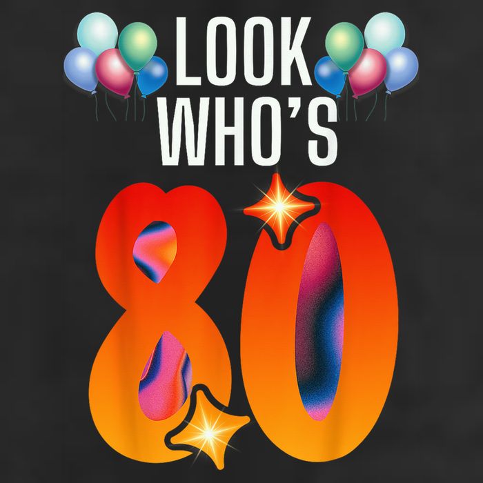 Birthday Look Who'S 80 I'M Eighty Years 80th Birthday 11oz C Handle Ceramic Mug