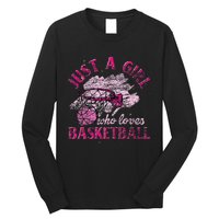 Basketball Lover Women Girls Basketball Player Basketball Long Sleeve Shirt