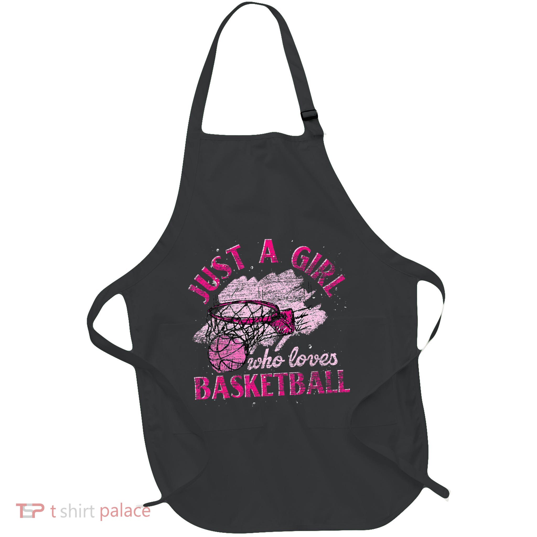 Basketball Lover Women Girls Basketball Player Basketball Apron