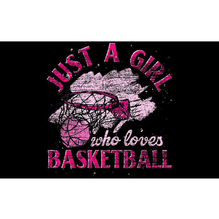 Basketball Lover Women Girls Basketball Player Basketball Bumper Sticker