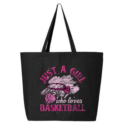 Basketball Lover Women Girls Basketball Player Basketball 25L Jumbo Tote