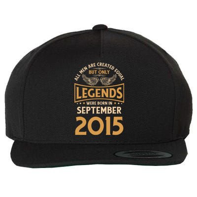 Birthday Legends Were Born In September 2015 Cute Gift Wool Snapback Cap