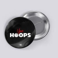 Basketball Lover Women Girls Basketball Player Basketball Button