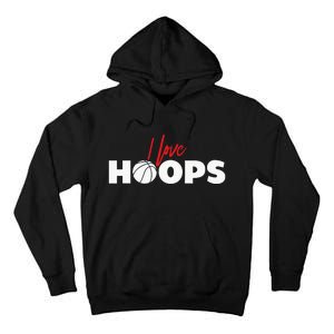 Basketball Lover Women Girls Basketball Player Basketball Tall Hoodie