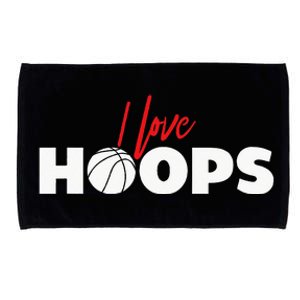 Basketball Lover Women Girls Basketball Player Basketball Microfiber Hand Towel