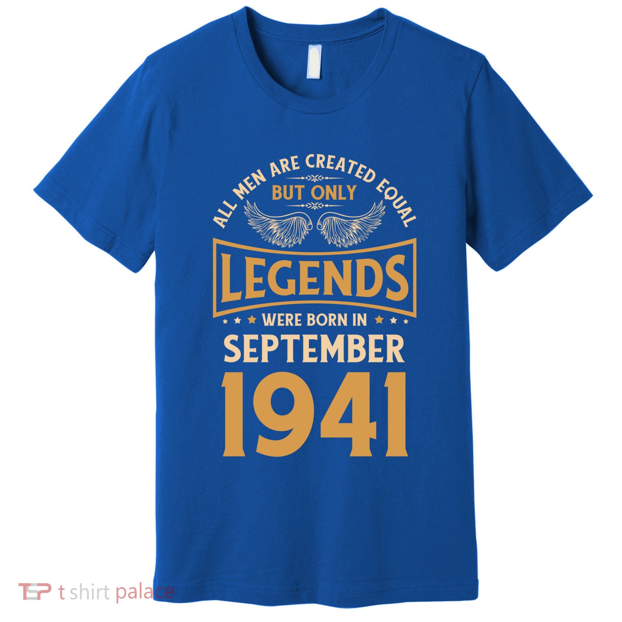 Birthday Legends Were Born In September 1941 Great Gift Premium T-Shirt