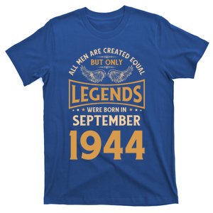 Birthday Legends Were Born In September 1944 Gift T-Shirt