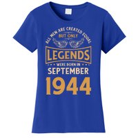 Birthday Legends Were Born In September 1944 Gift Women's T-Shirt