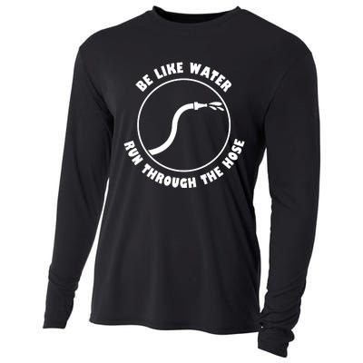 Be Like Water Run Through The Hose Cooling Performance Long Sleeve Crew