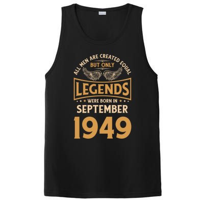 Birthday Legends Were Born In September 1949 Gift PosiCharge Competitor Tank