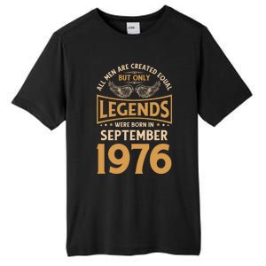 Birthday Legends Were Born In September 1976 Cool Gift Tall Fusion ChromaSoft Performance T-Shirt